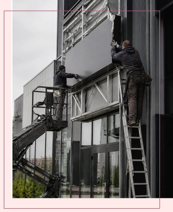 Изготовление и монтаж рекламных конструкций под ключ в Барнауле